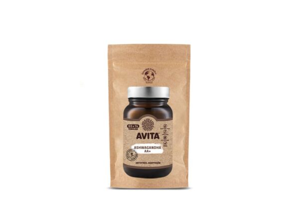 AVITA Ashwagandha AA+ / eko balenie 60+14 kapsúl