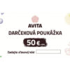AVITA Darčeková poukážka v hodnote 50 €