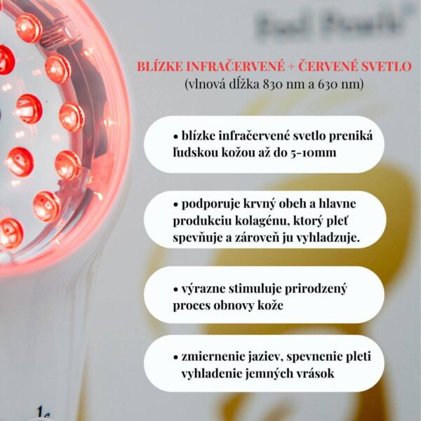 Feel Pearls LED kozmetický prístroj so svetelnou terapiou