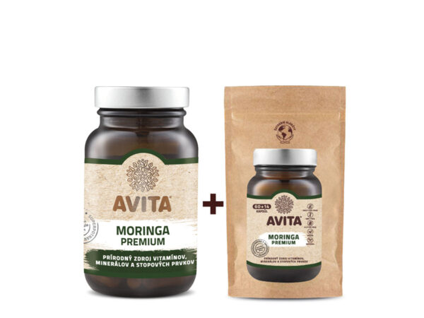 Avita MORINGA PREMIUM doplnok výživy 60 kapsúl