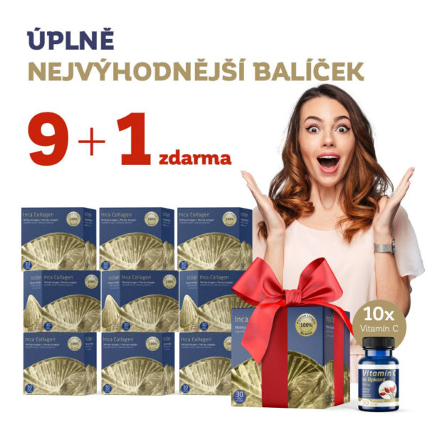 Výhodný balíček Inca Collagen - 9+1 gratis