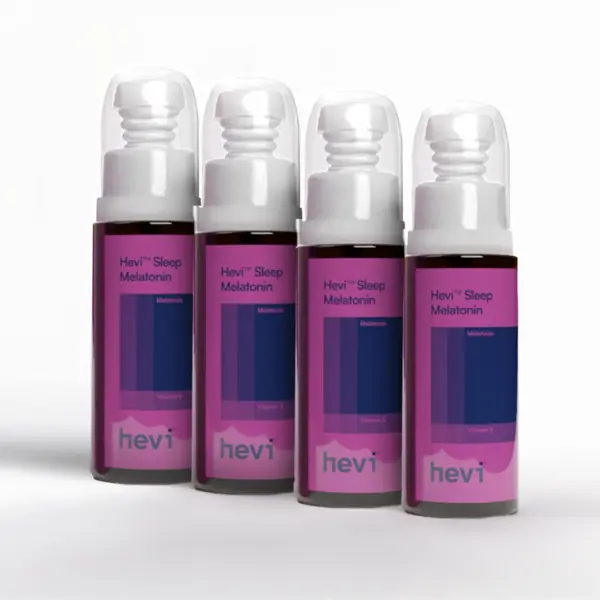 Hevi™ Melatonín + B6: Pre rýchle zaspávanie a rána plné energie
