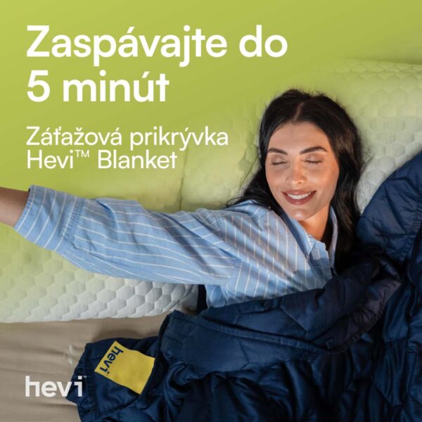 Hevi™ Blanket: záťažová prikrývka pre hlbší spánok a redukciu stresu