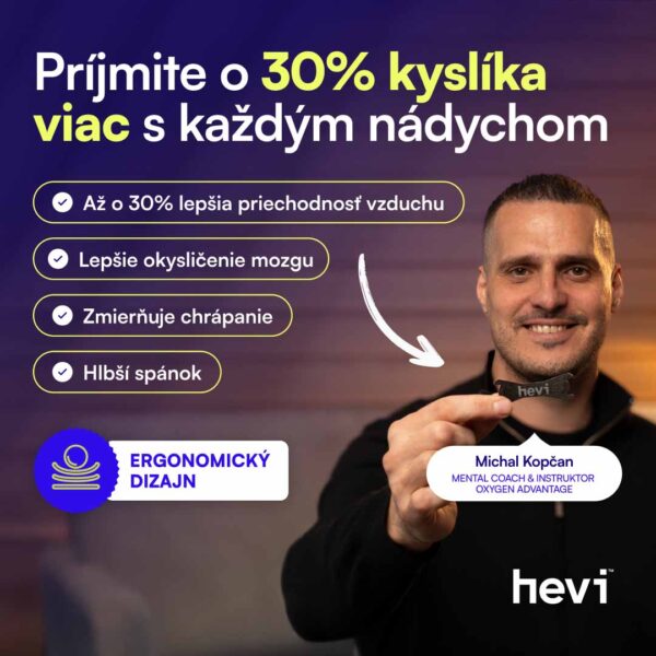 Hevi™ Nose Strip páska na nos pre hlbšie dýchanie