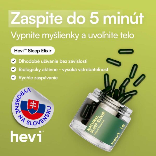 Hevi™ Natural Sleep Elixir pre pokojný spánok