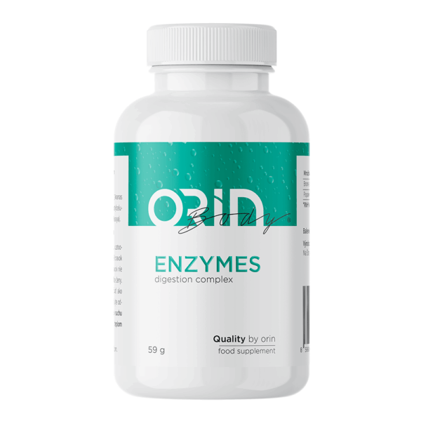 ORIN ENZYMES prvá pomoc pri trávení 90 kapsúl