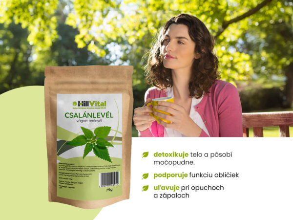 HillVital Žihľavový čaj 75g