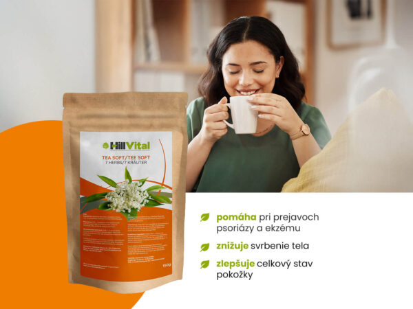 HillVital Čaj Soft 150 g