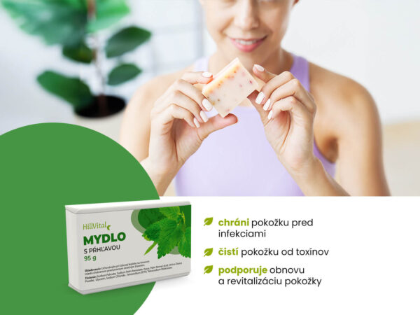 HillVital Mydlo s pŕhľavou 95 g