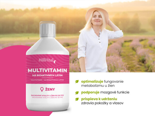 HillVital Multivitamín pre ženy 35+ 500ml