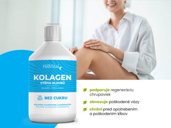 HillVital Kolagén - podpora kĺbov 500 ml