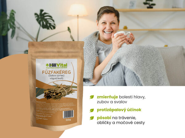 HillVital Čaj z kôry vŕby bielej 150g