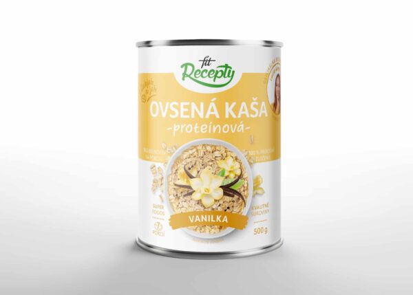Fit Recepty Ovsená kaša - proteínová - vanilka