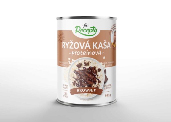 Fit Recepty Ryžová kaša - proteínová