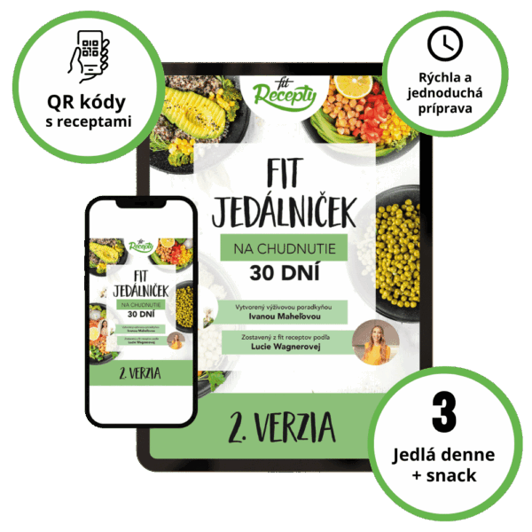 Fit Recepty jedálniček na chudnutie 2.pokračovanie (30 dní) - ebook